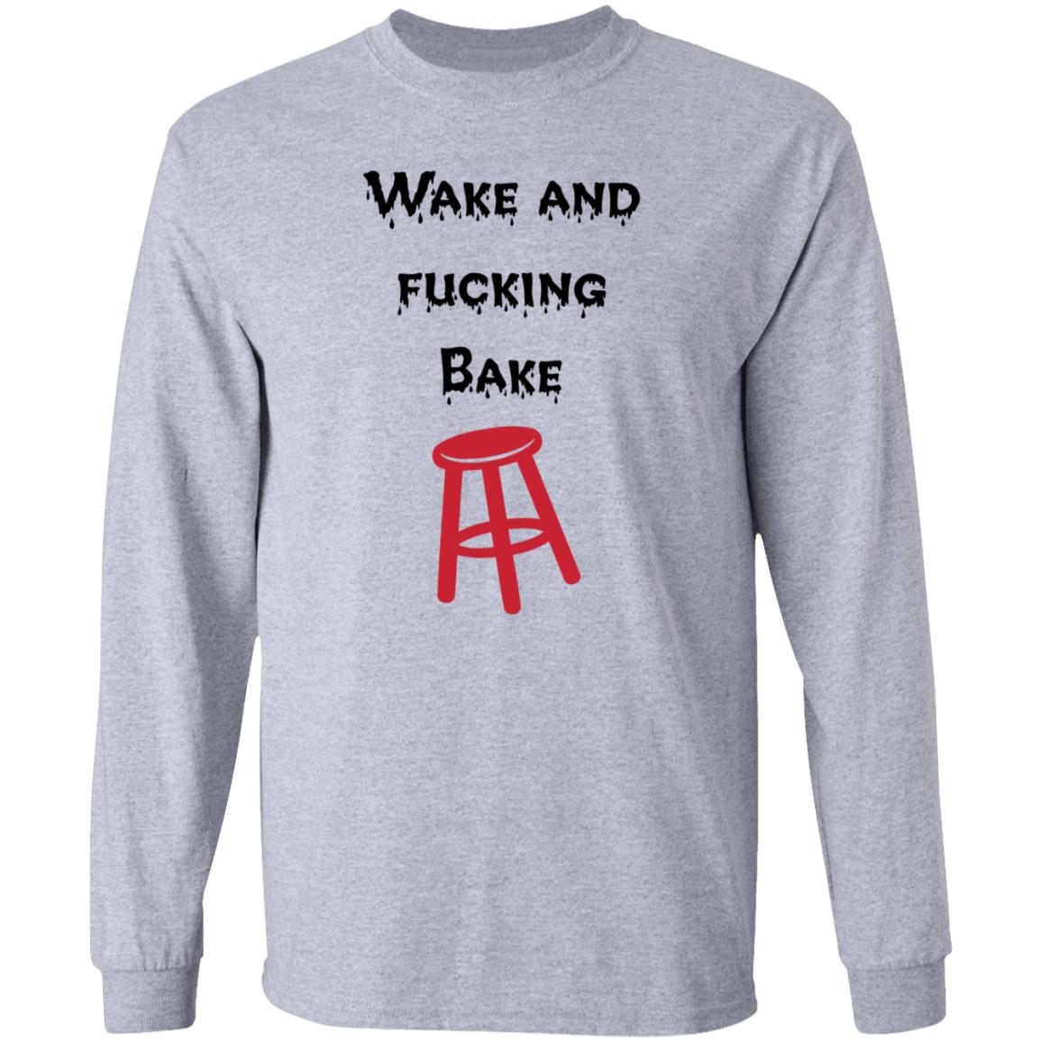Wake And Fucking Bake Shirt Son of A Boy Dad Wake And Fucking Bake Barstool Shirt Hoodie Sweatshirt - Teechipus