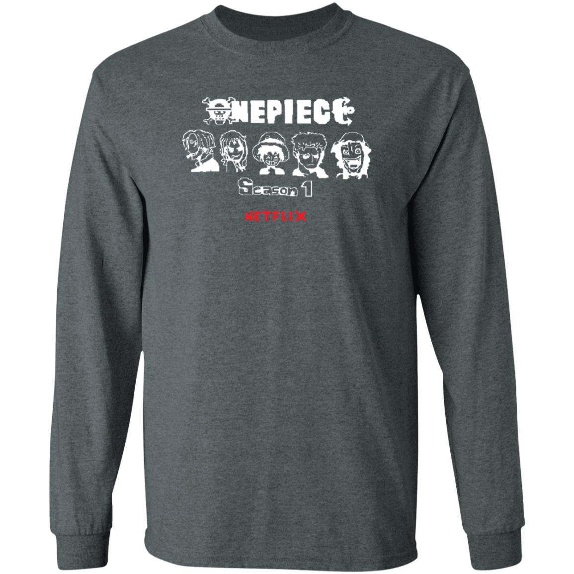 One Piece Season 1 Netflix Shirt Kingkongdestroyer One Piece Season 1 Netflix Shirt Hoodie Sweatshirt - Teechipus