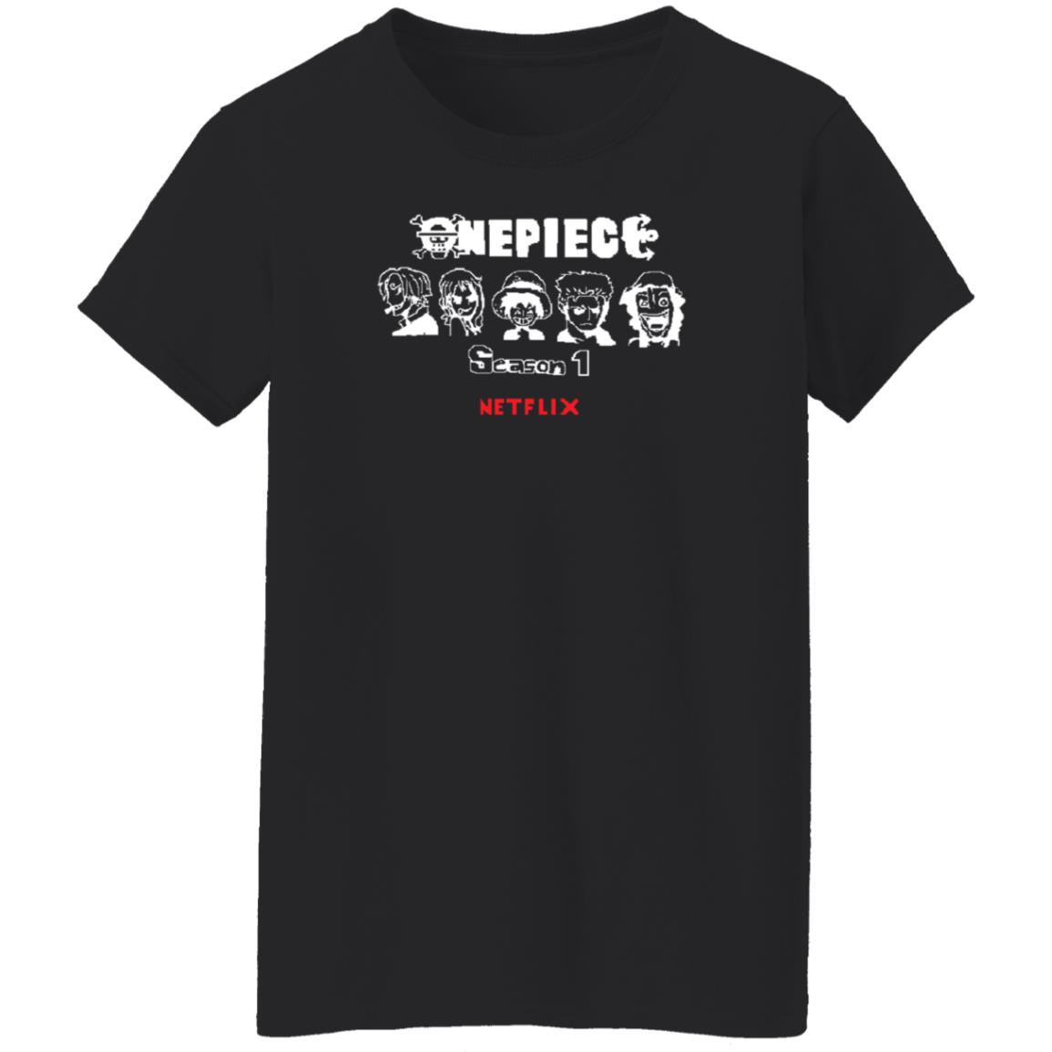 One Piece Season 1 Netflix Shirt Kingkongdestroyer One Piece Season 1 Netflix Shirt Hoodie Sweatshirt - Teechipus