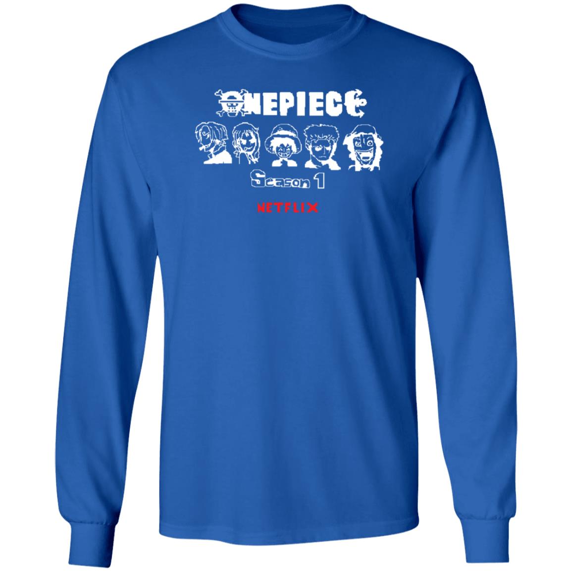 One Piece Season 1 Netflix Shirt Kingkongdestroyer One Piece Season 1 Netflix Shirt Hoodie Sweatshirt - Teechipus
