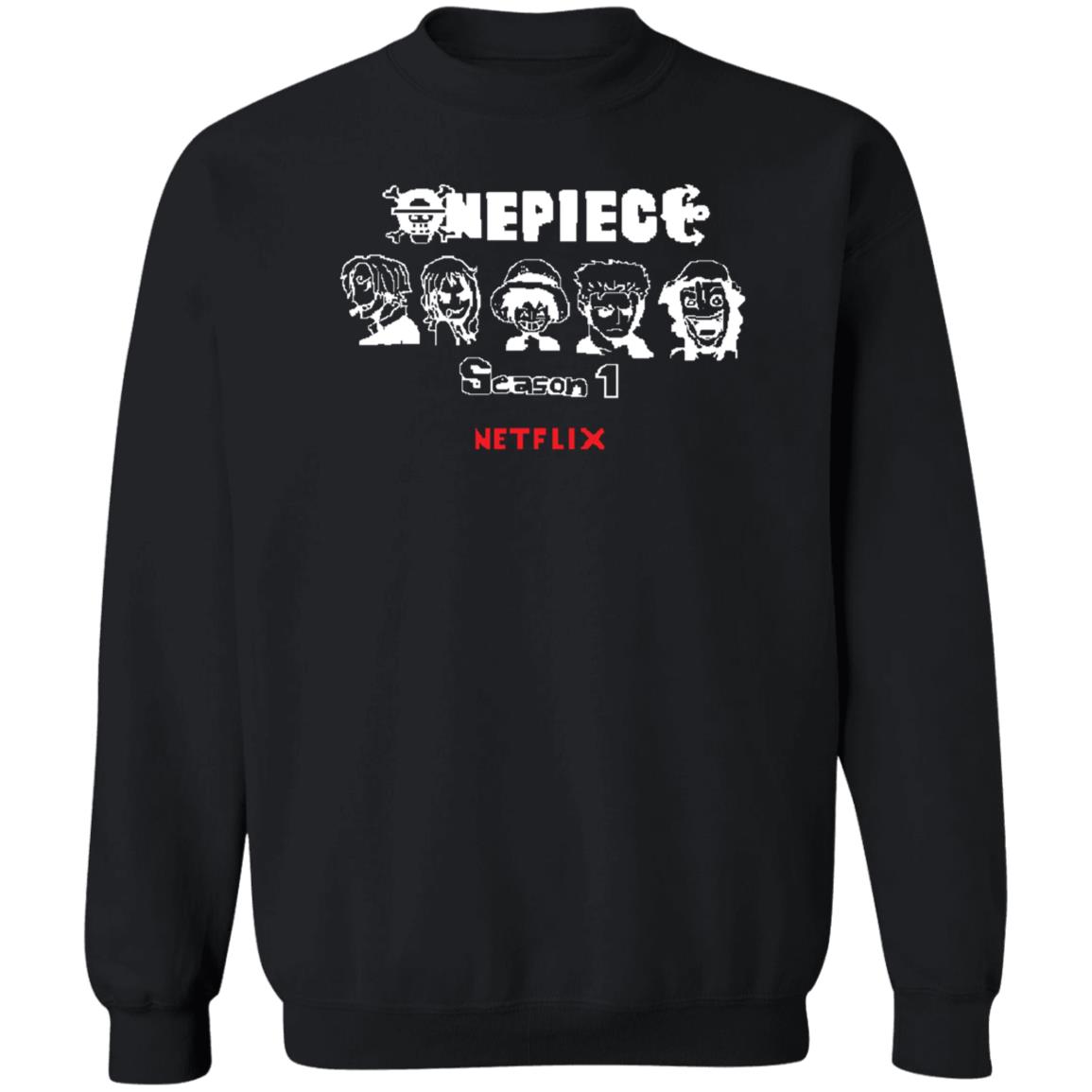 One Piece Season 1 Netflix Shirt Kingkongdestroyer One Piece Season 1 Netflix Shirt Hoodie Sweatshirt - Teechipus