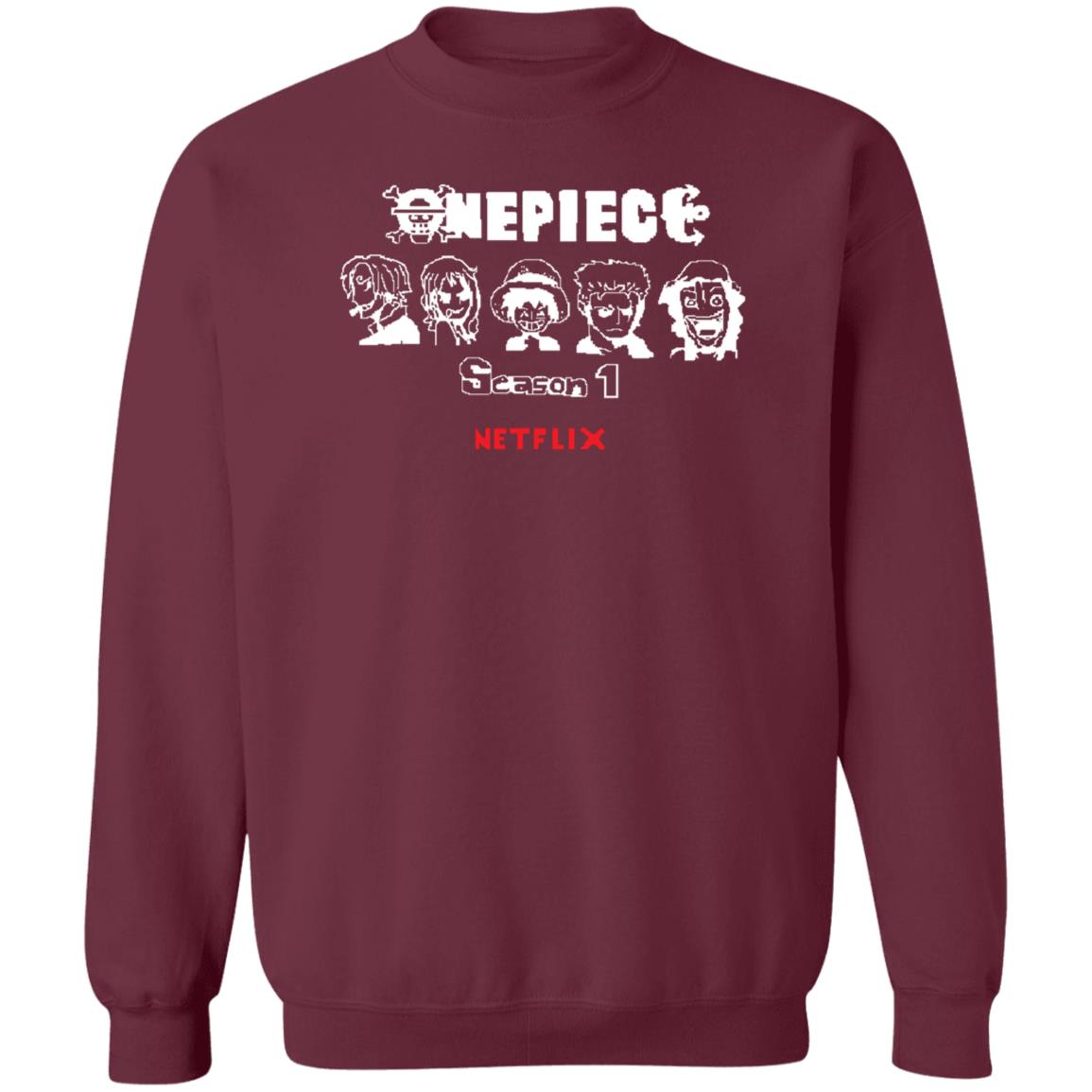 One Piece Season 1 Netflix Shirt Kingkongdestroyer One Piece Season 1 Netflix Shirt Hoodie Sweatshirt - Teechipus