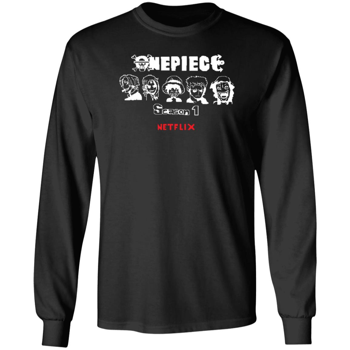 One Piece Season 1 Netflix Shirt Kingkongdestroyer One Piece Season 1 Netflix Shirt Hoodie Sweatshirt - Teechipus