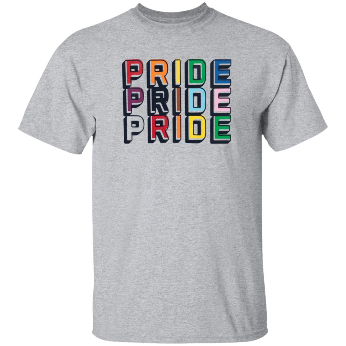 Pride Pride Pride Shirt Hoodie Sweatshirt - Teechipus