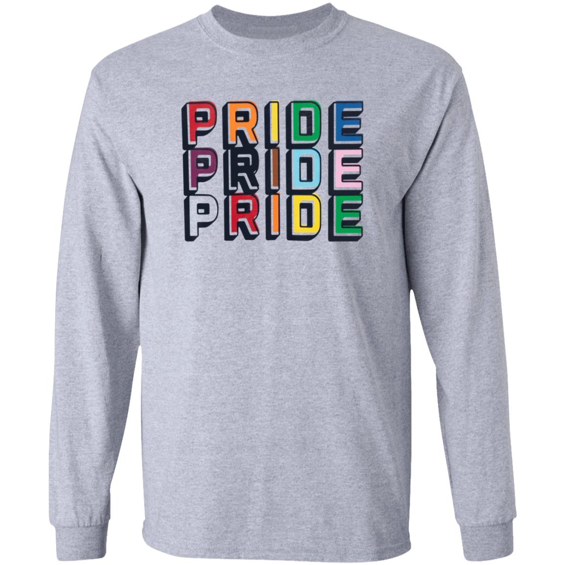 Pride Pride Pride Shirt Hoodie Sweatshirt - Teechipus