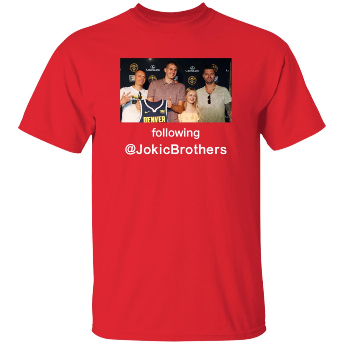 Nikola Jokić Week The Loves Of His Life Following Jokicbrothers Shirt Hoodie Sweatshirt Hoop Central - Teechipus