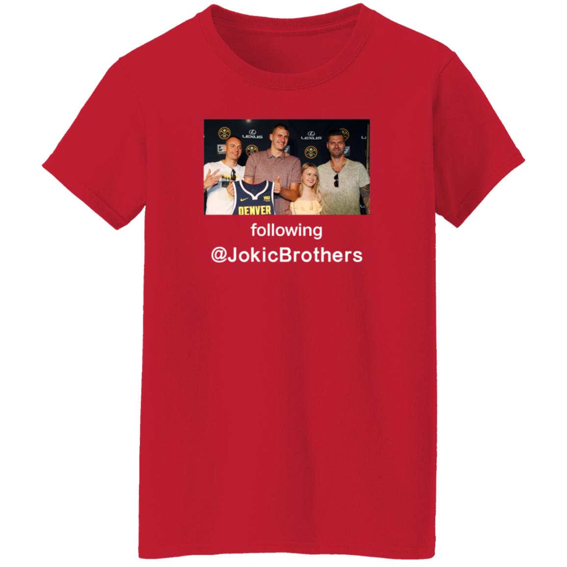 Nikola Jokić Week The Loves Of His Life Following Jokicbrothers Shirt Hoodie Sweatshirt Hoop Central - Teechipus