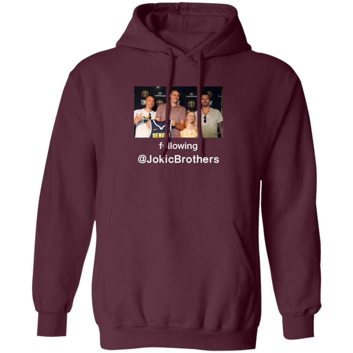 Nikola Jokić Week The Loves Of His Life Following Jokicbrothers Shirt Hoodie Sweatshirt Hoop Central - Teechipus