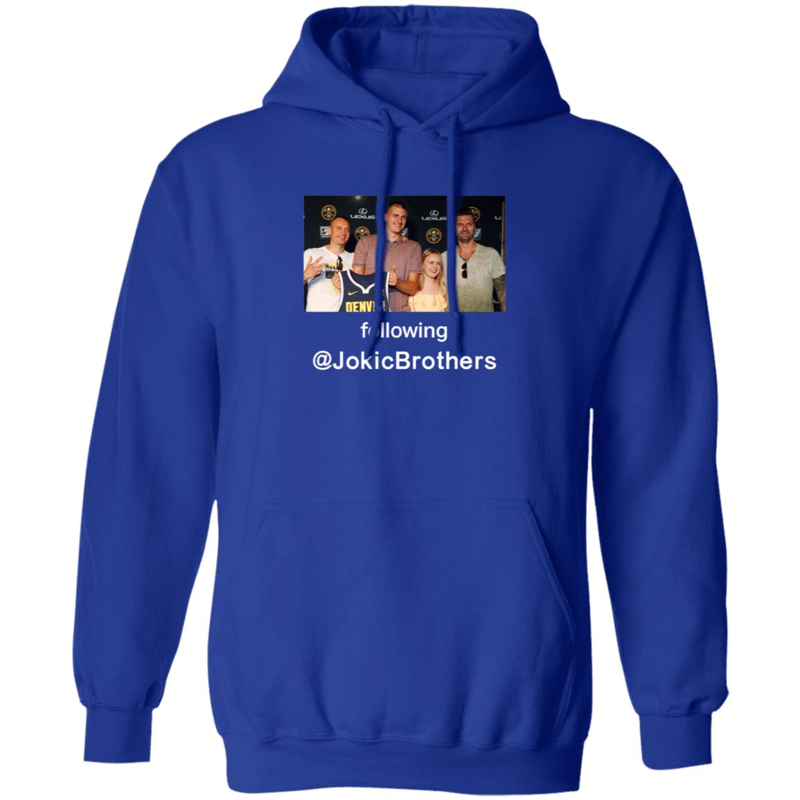 Nikola Jokić Week The Loves Of His Life Following Jokicbrothers Shirt Hoodie Sweatshirt Hoop Central - Teechipus