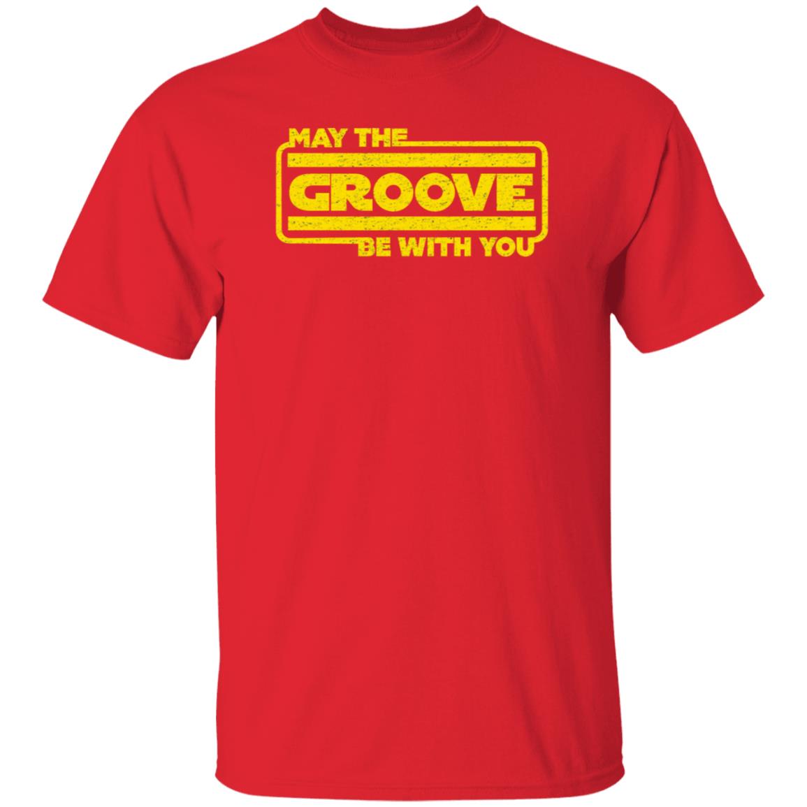May The Groove Be With You Shirt Bass Guitar Drums May The Groove Be With You For Bassist Shirt - Teechipus