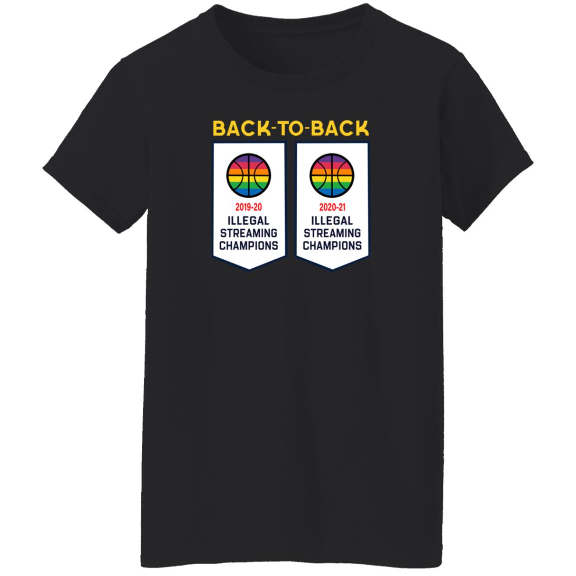 Basketball Illegal Streaming Champs Shirt Decoapparelco Store - Teechipus