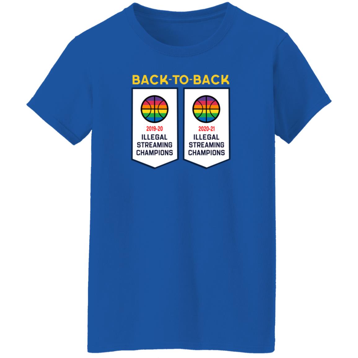 Basketball Illegal Streaming Champs Shirt Decoapparelco Store - Teechipus