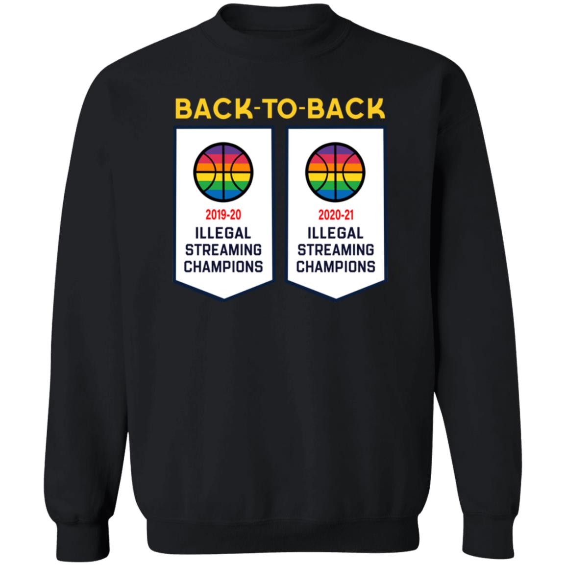 Basketball Illegal Streaming Champs Shirt Decoapparelco Store - Teechipus