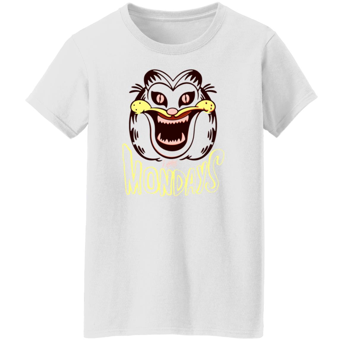 Garfu I Hate Mondays Shirt Threadless Merch Garfu I Hate Mondays Shirt - Teechipus