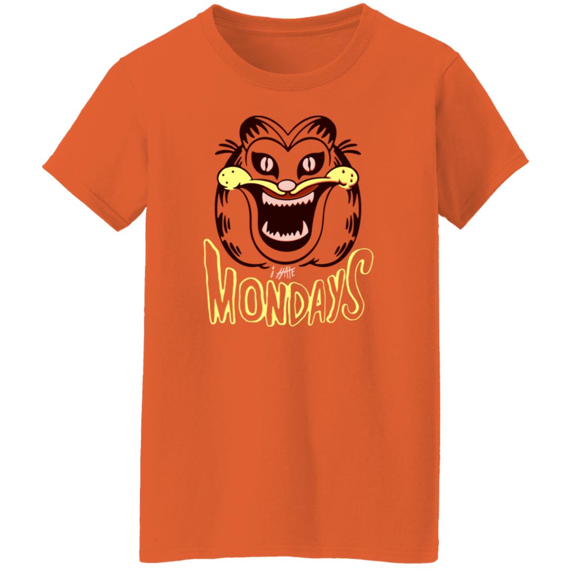 Garfu I Hate Mondays Shirt Threadless Merch Garfu I Hate Mondays Shirt - Teechipus