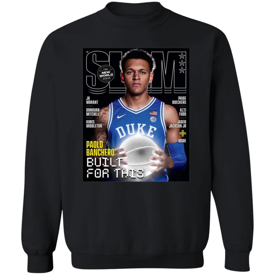 Slam Cover Tee Paolo Banchero  Slam 235  Shirt Slamgoods Merch - Teechipus