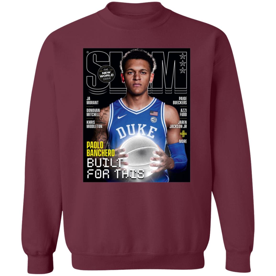 Slam Cover Tee Paolo Banchero  Slam 235  Shirt Slamgoods Merch - Teechipus