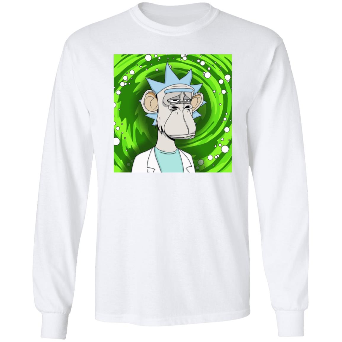 Bored Ape Rick And Morty Shirt - Teechipus
