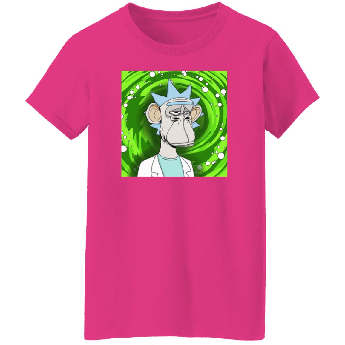Bored Ape Rick And Morty Shirt - Teechipus