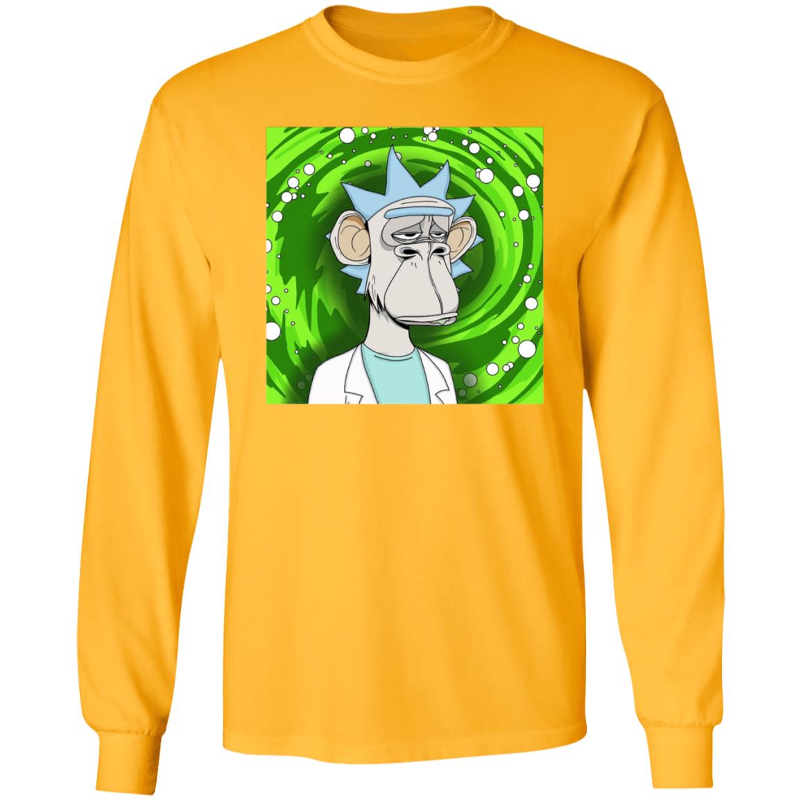 Bored Ape Rick And Morty Shirt - Teechipus