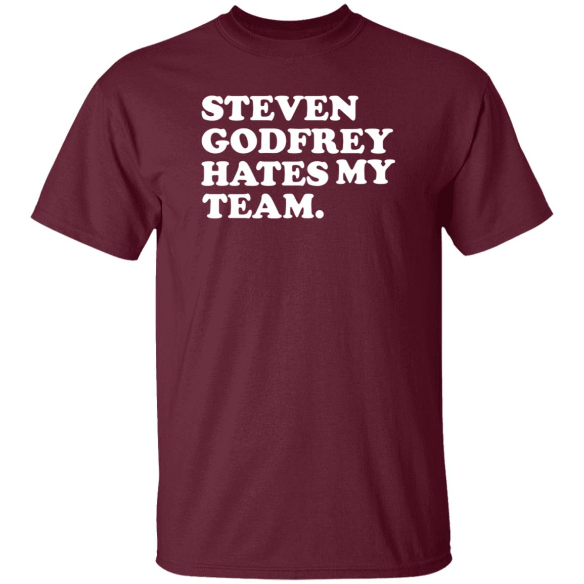 Steven Godfrey Hates My Team Shirt Jim Lohmar Jim Lohmar - Teechipus