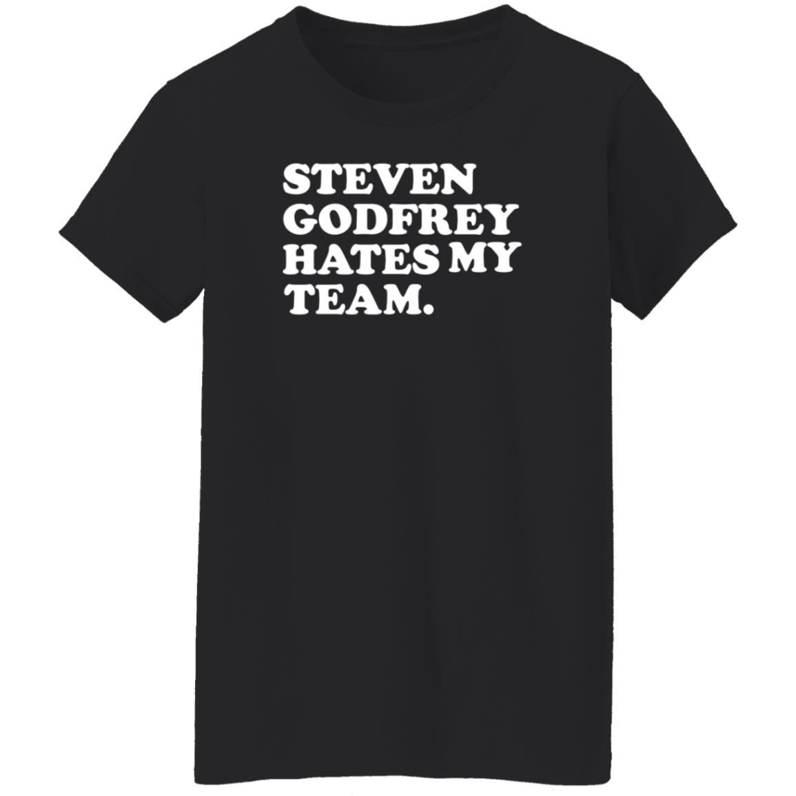 Steven Godfrey Hates My Team Shirt Jim Lohmar Jim Lohmar - Teechipus