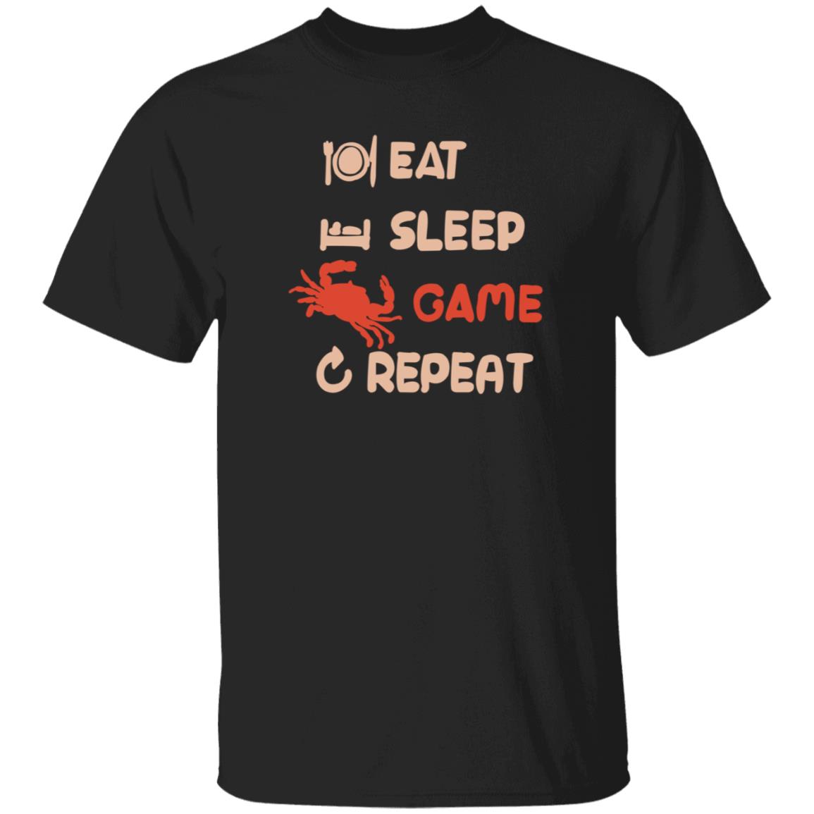 Eat Sleep Game Repeat Shirt Mc And Cheese Eat Sleep Game Repeat Shirt Hoodie Sweatshirt - Teechipus
