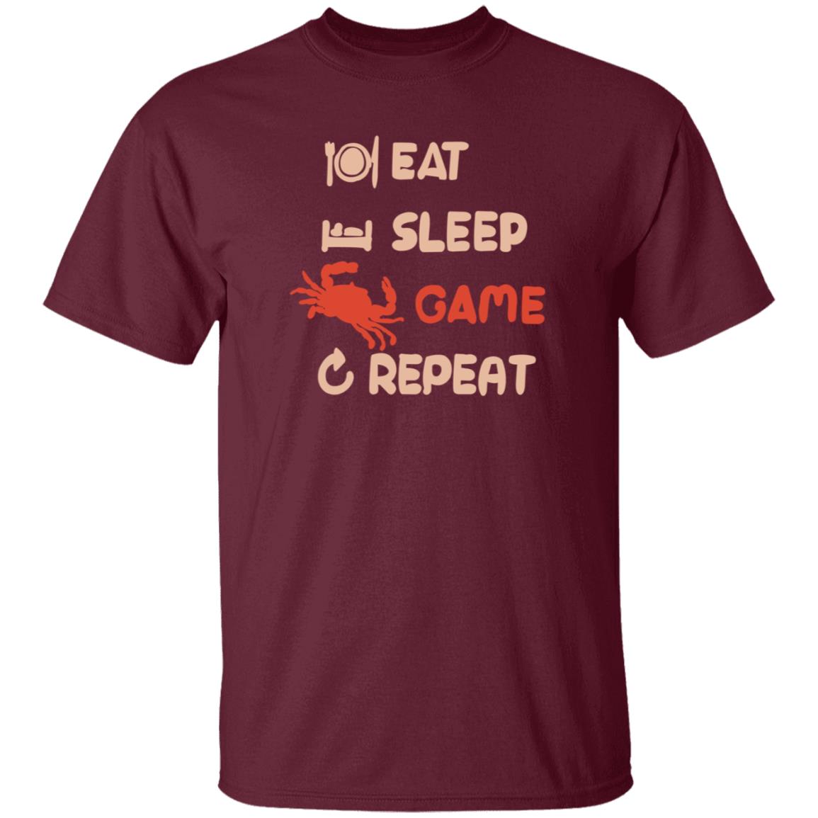 Eat Sleep Game Repeat Shirt Mc And Cheese Eat Sleep Game Repeat Shirt Hoodie Sweatshirt - Teechipus