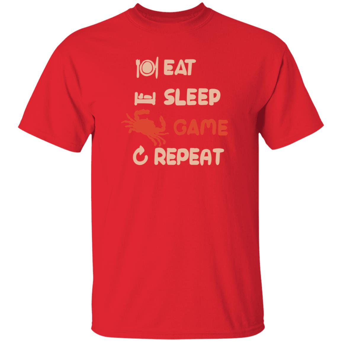 Eat Sleep Game Repeat Shirt Mc And Cheese Eat Sleep Game Repeat Shirt Hoodie Sweatshirt - Teechipus