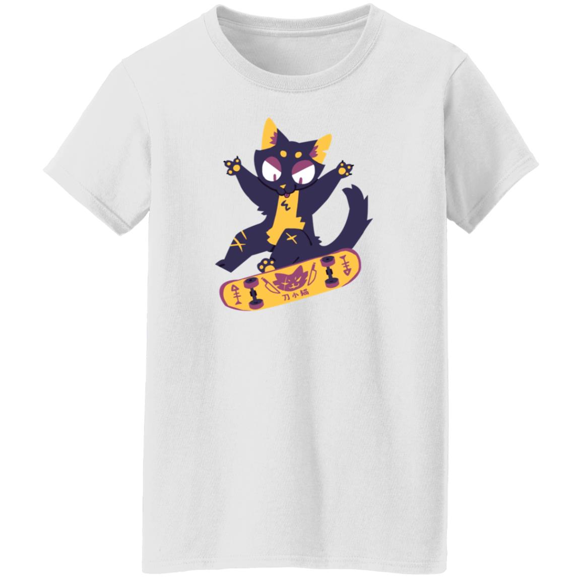 Saltmalkin Merch Skater Cat Shirt Puppycore Sparkledog - Teechipus