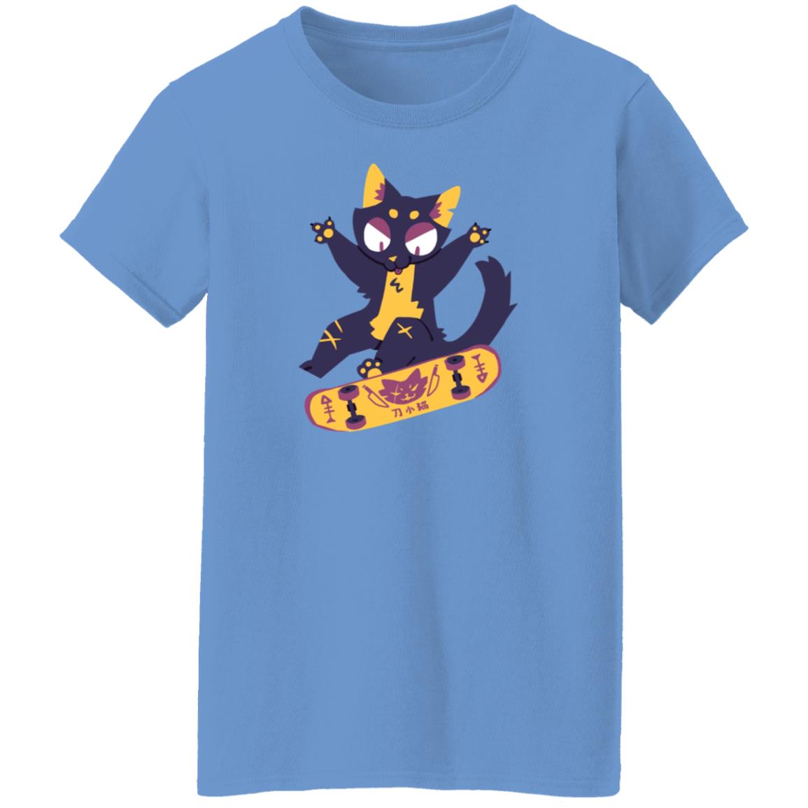 Saltmalkin Merch Skater Cat Shirt Puppycore Sparkledog - Teechipus