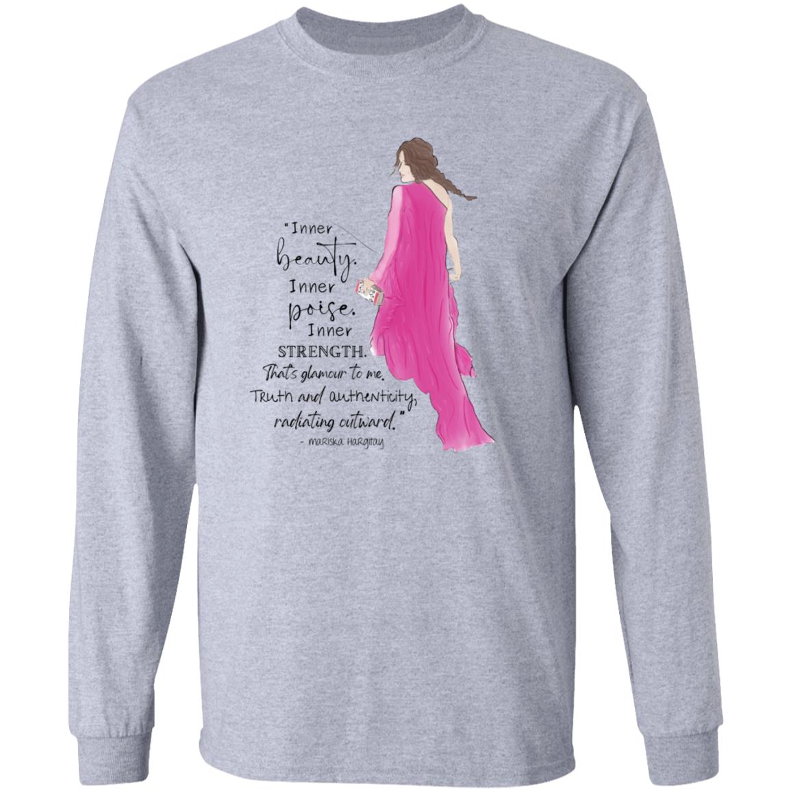 Inner Beauty Inner Poise Inner Strength Shirt Hoodie Sweatshirt Mariska Thequeensqu0tes - Teechipus