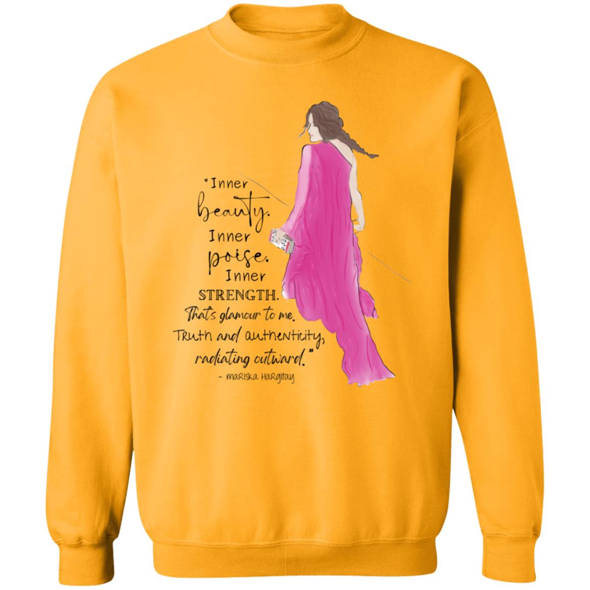 Inner Beauty Inner Poise Inner Strength Shirt Hoodie Sweatshirt Mariska Thequeensqu0tes - Teechipus