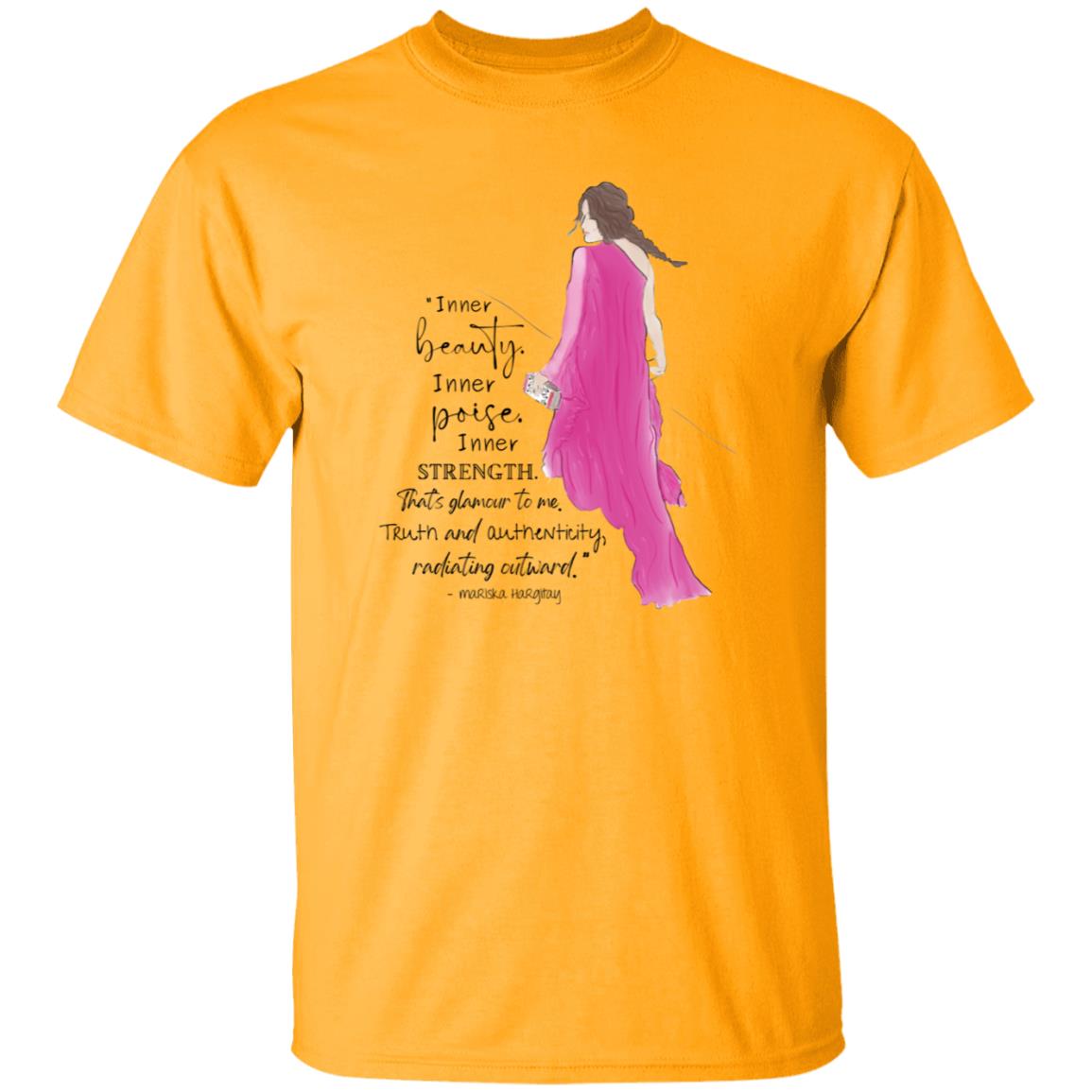 Inner Beauty Inner Poise Inner Strength Shirt Hoodie Sweatshirt Mariska Thequeensqu0tes - Teechipus