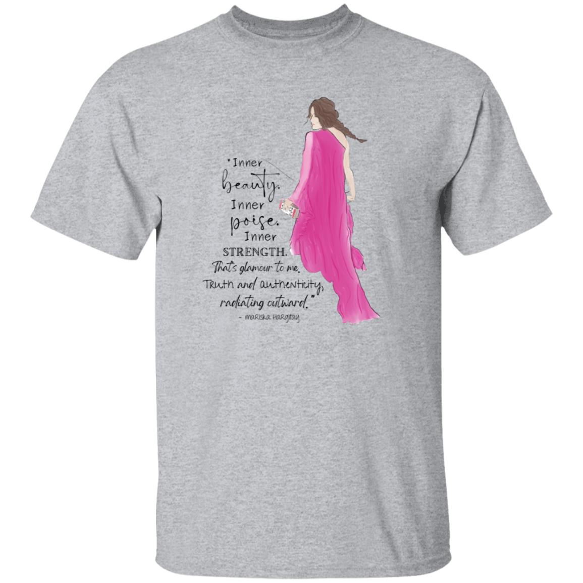 Inner Beauty Inner Poise Inner Strength Shirt Hoodie Sweatshirt Mariska Thequeensqu0tes - Teechipus