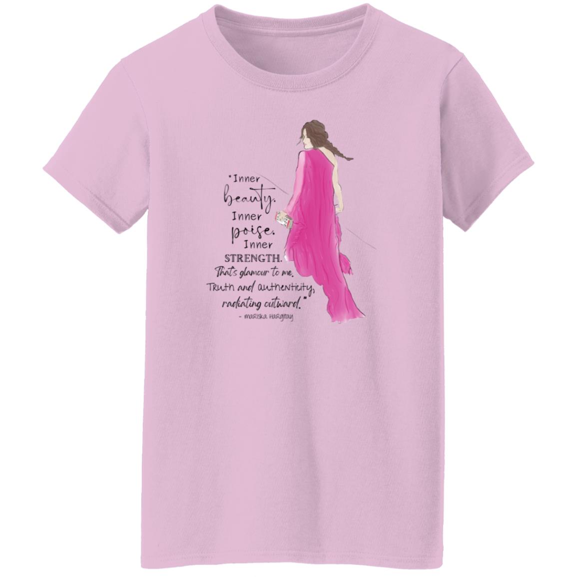 Inner Beauty Inner Poise Inner Strength Shirt Hoodie Sweatshirt Mariska Thequeensqu0tes - Teechipus