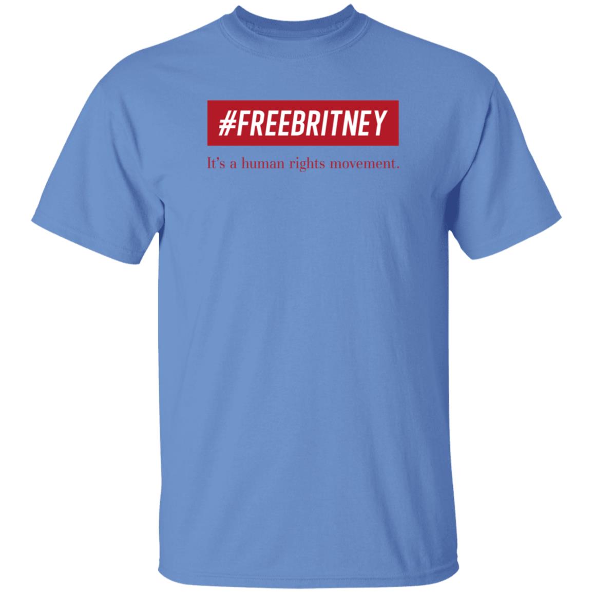 #Freebritney It's A Human Rights Movement Shirt Britney Spears - Teechipus
