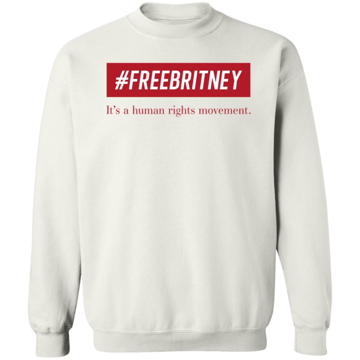 #Freebritney It's A Human Rights Movement Shirt Britney Spears - Teechipus