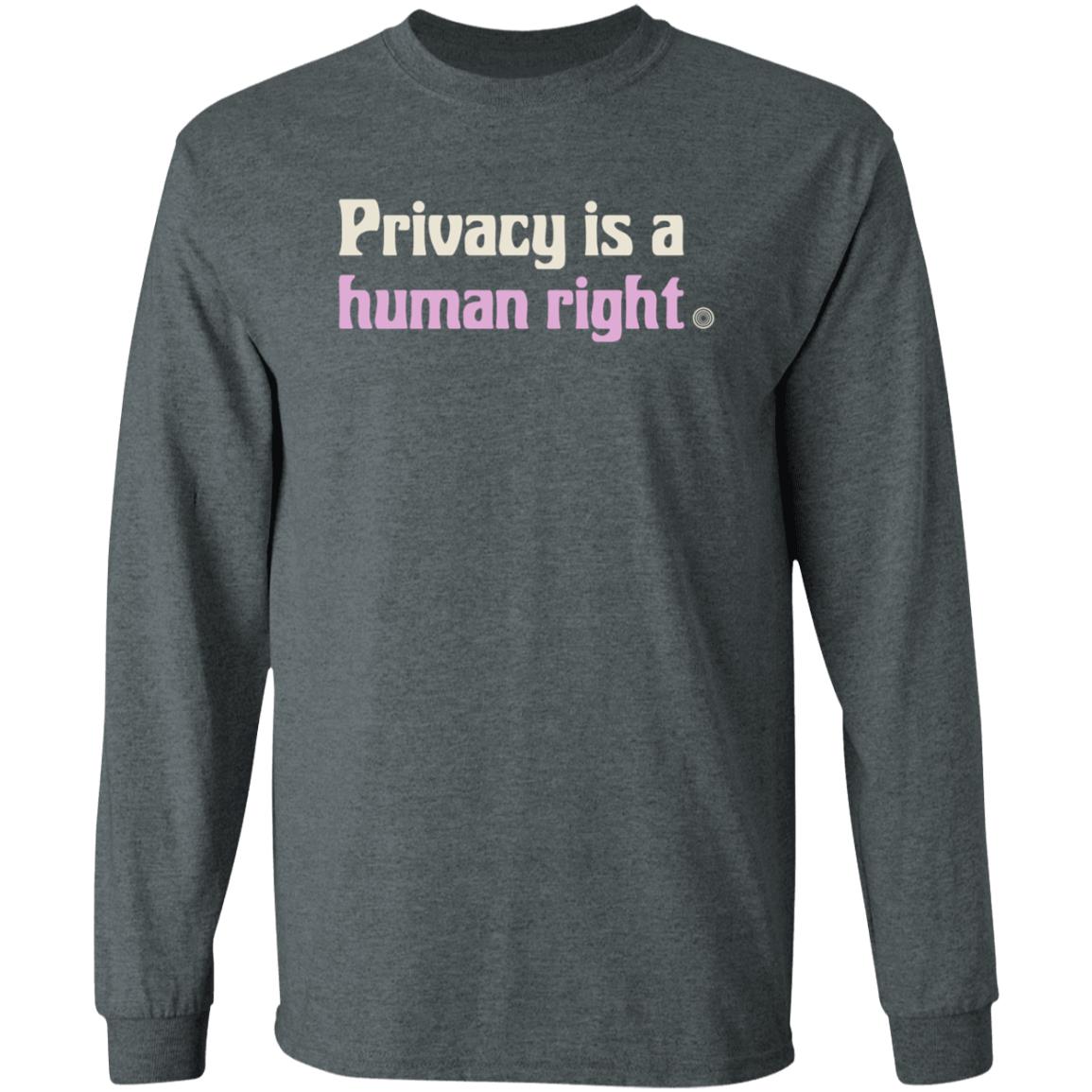 Privacy Is A Human Right Shirt Donate Torproject Store Privacy Is A Human Right Shirt Hoodie Sweatshirt - Teechipus