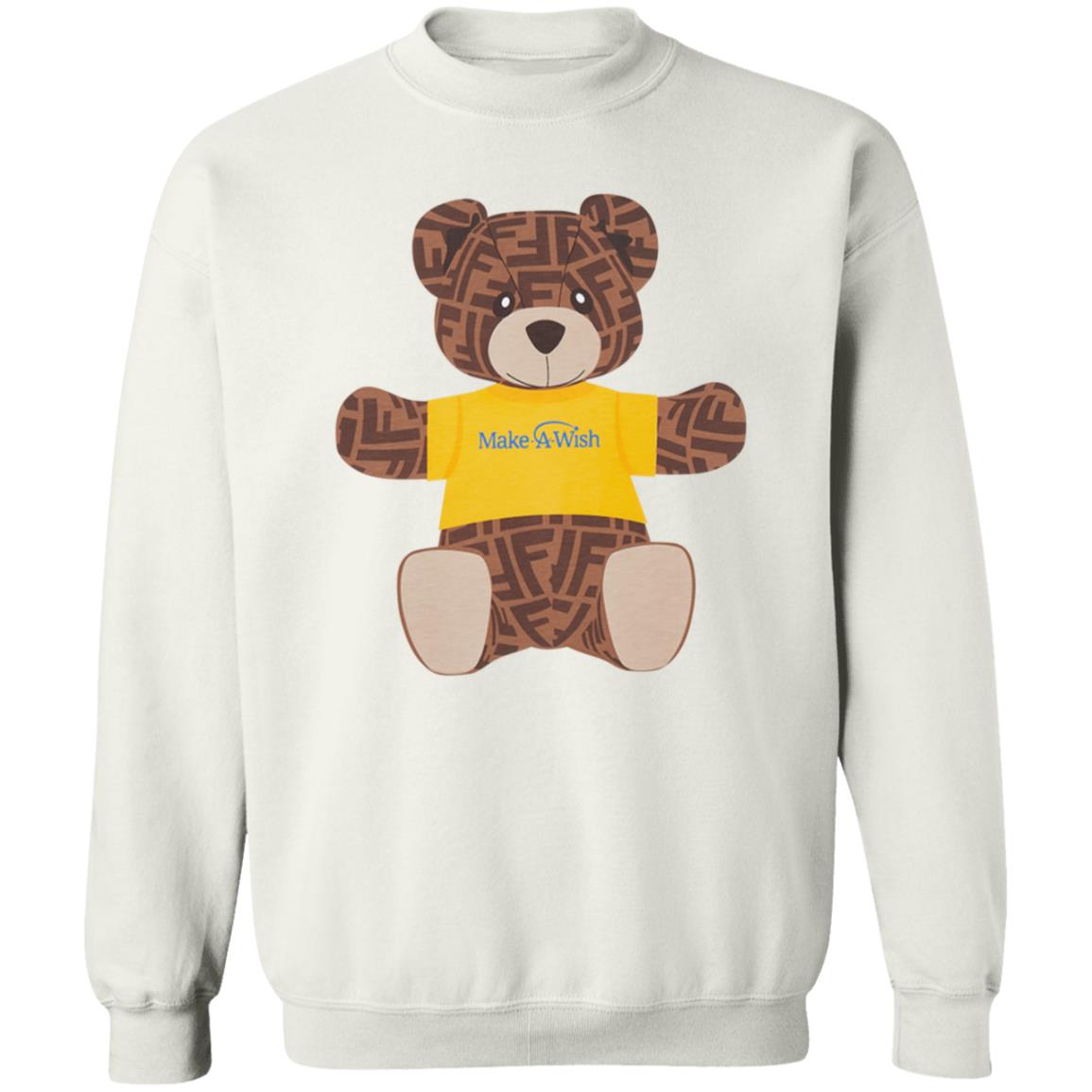 Make-A-Wish Teddy Bear Shirt Hoodie Sweatshirt - Teechipus