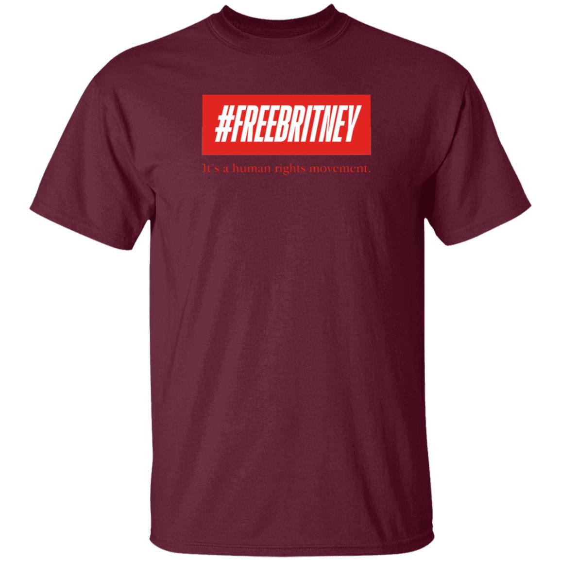 Britney Spears #Freebritney It’S A Human Rights Movement Shirt - Teechipus