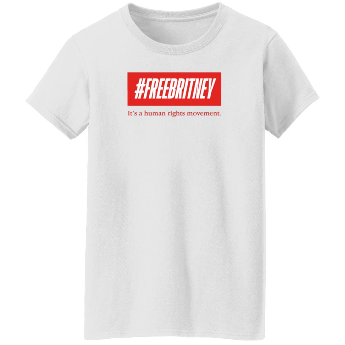 Britney Spears #Freebritney It’S A Human Rights Movement Shirt - Teechipus