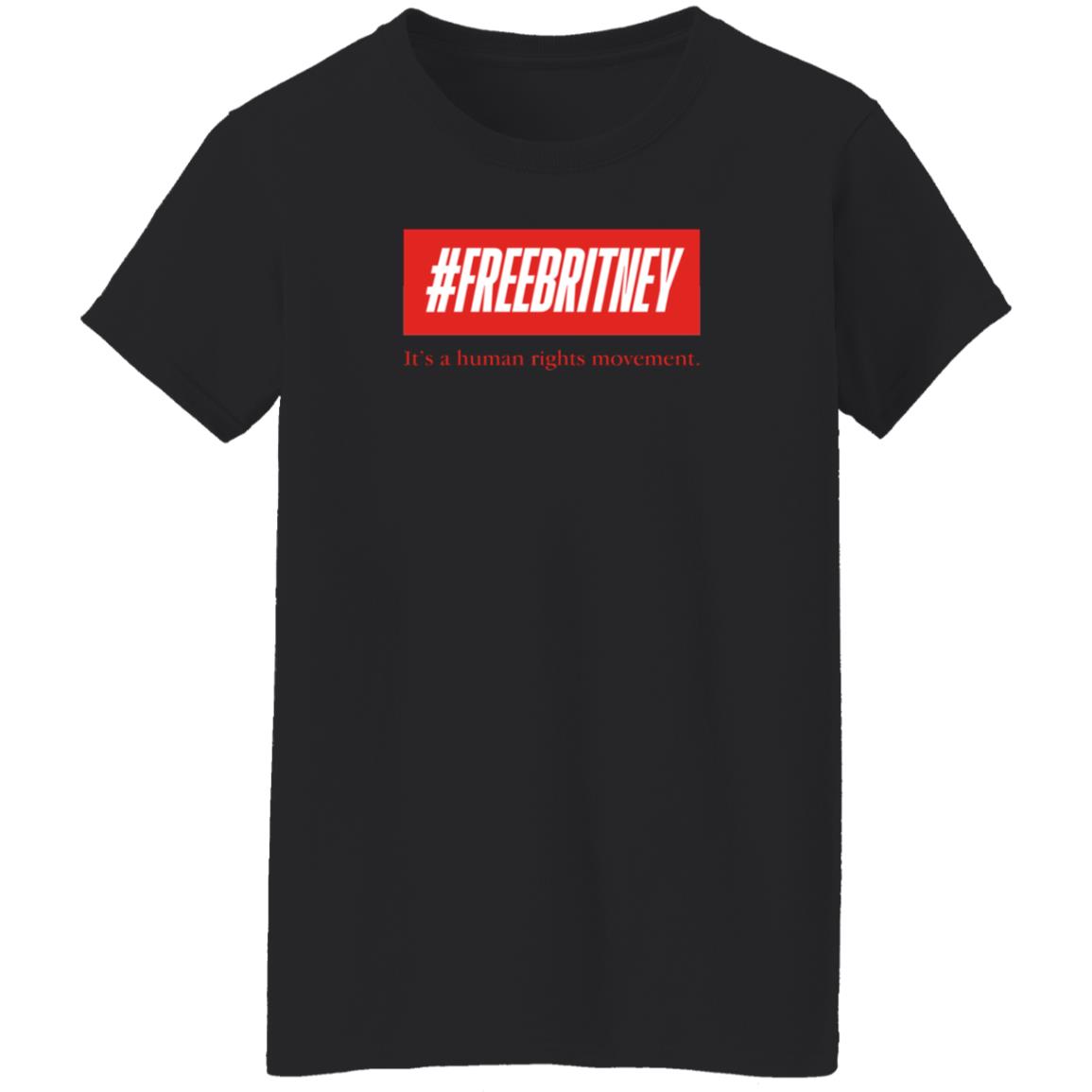 Britney Spears #Freebritney It’S A Human Rights Movement Shirt - Teechipus