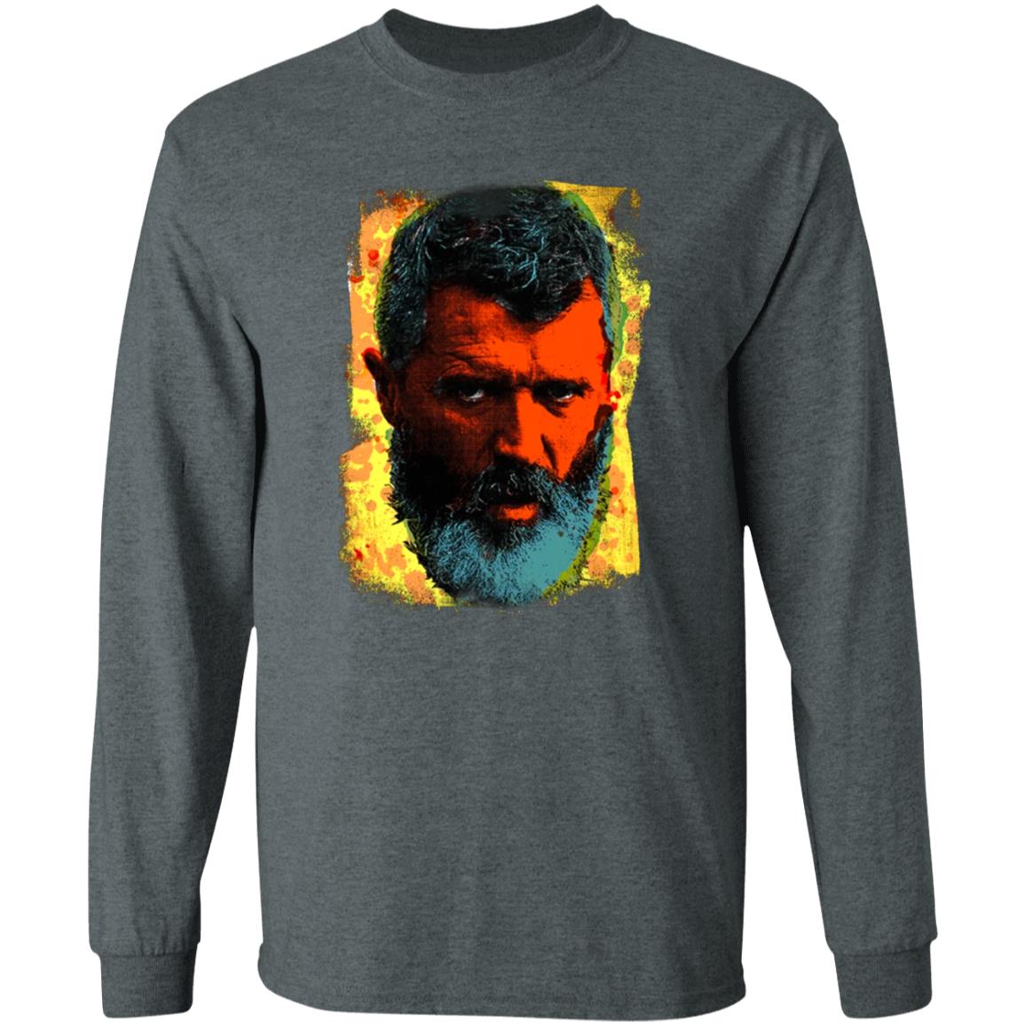 Ian Wright Roy Keane In Colour Shirt - Teechipus