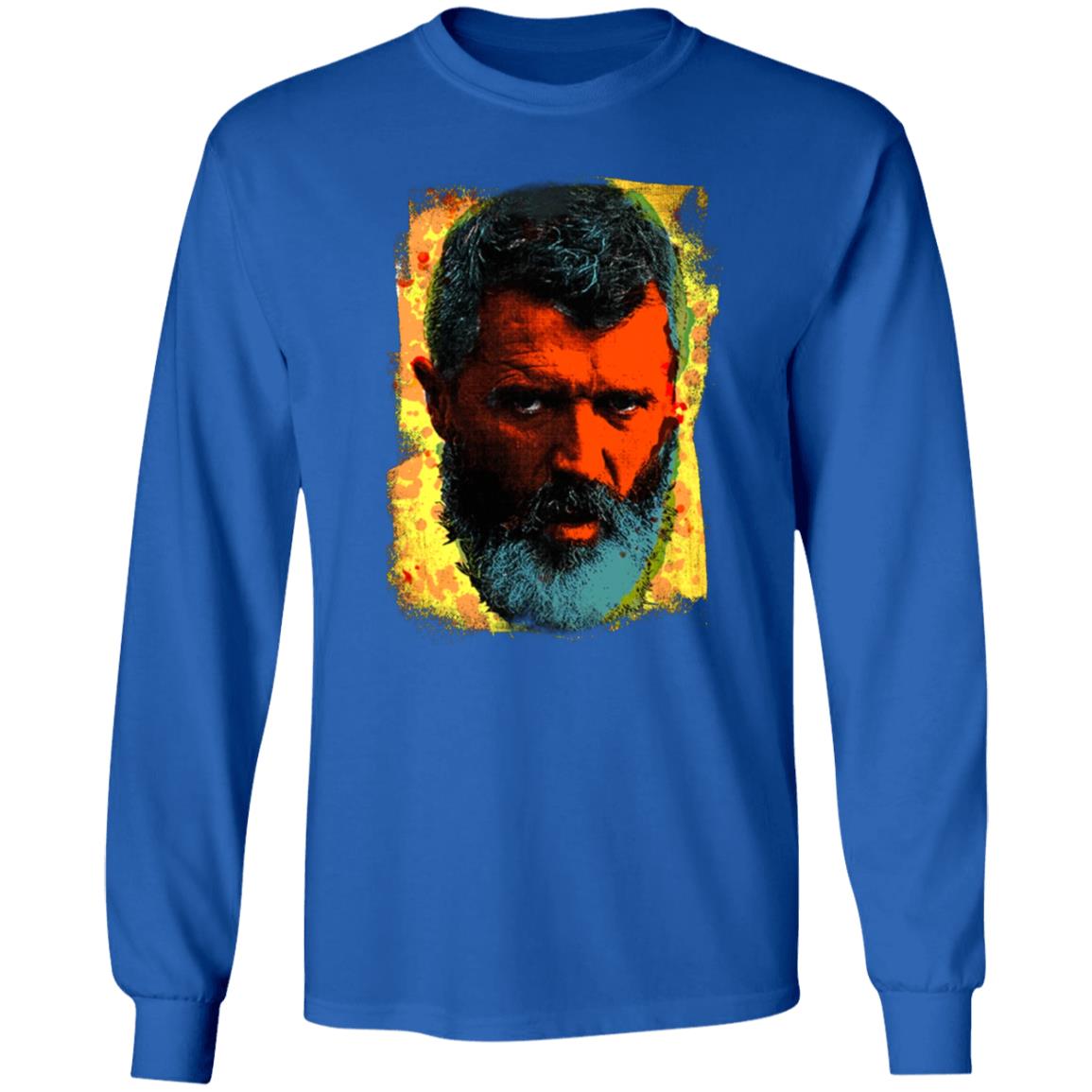Ian Wright Roy Keane In Colour Shirt - Teechipus