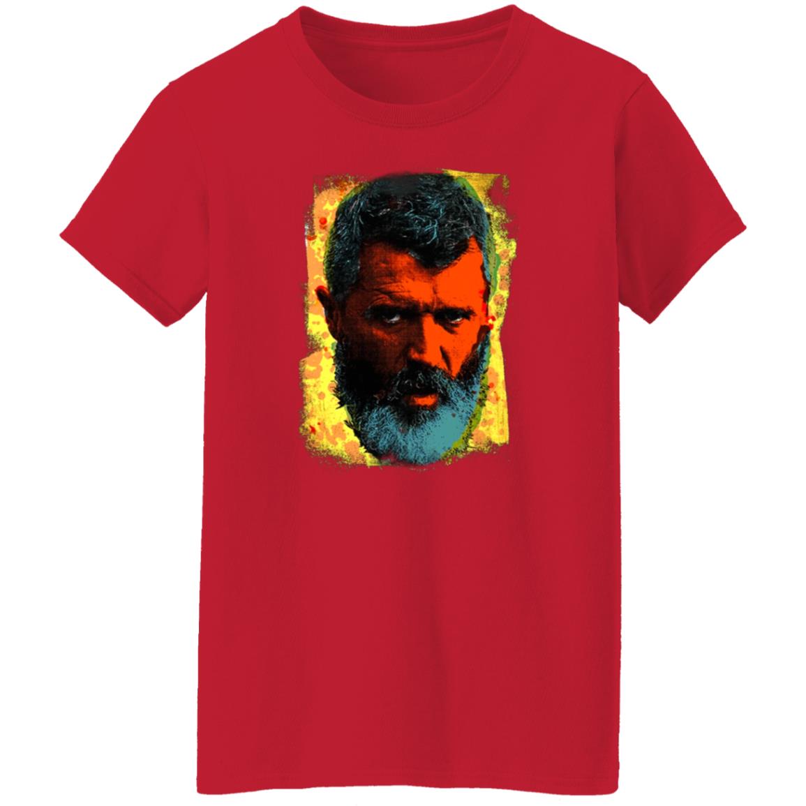 Ian Wright Roy Keane In Colour Shirt - Teechipus