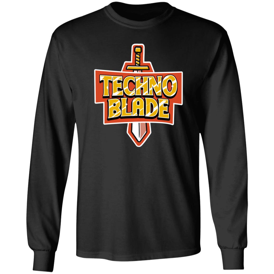 Technoblade Sword Shirt Techno Blade Merch - Teechipus