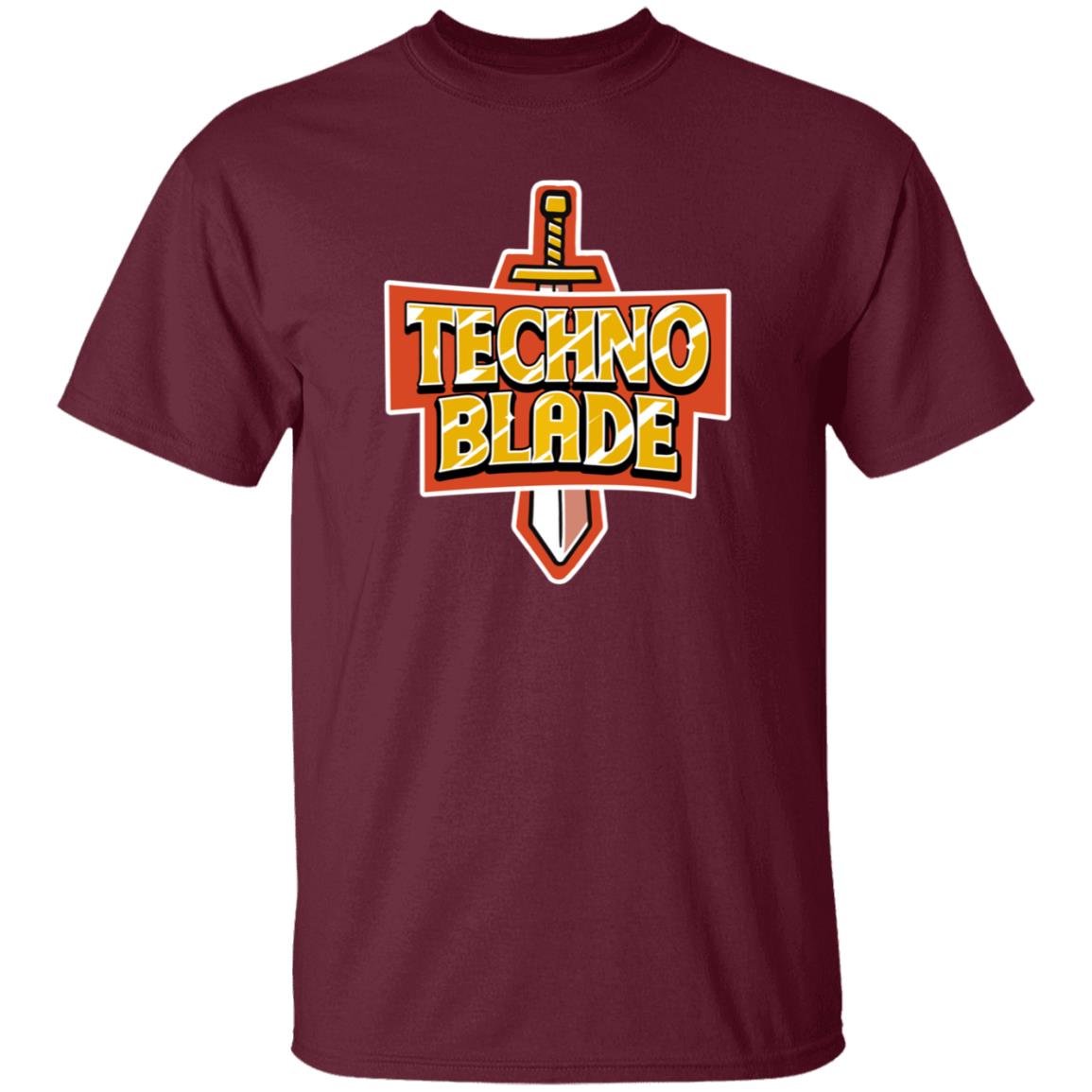 Technoblade Sword Shirt Techno Blade Merch - Teechipus