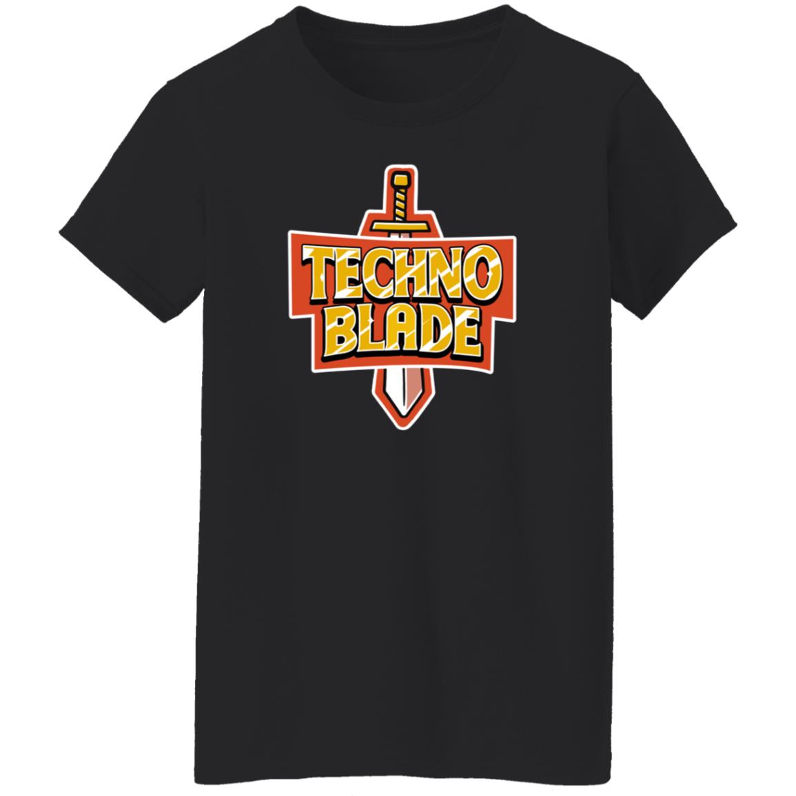 Technoblade Sword Shirt Techno Blade Merch - Teechipus