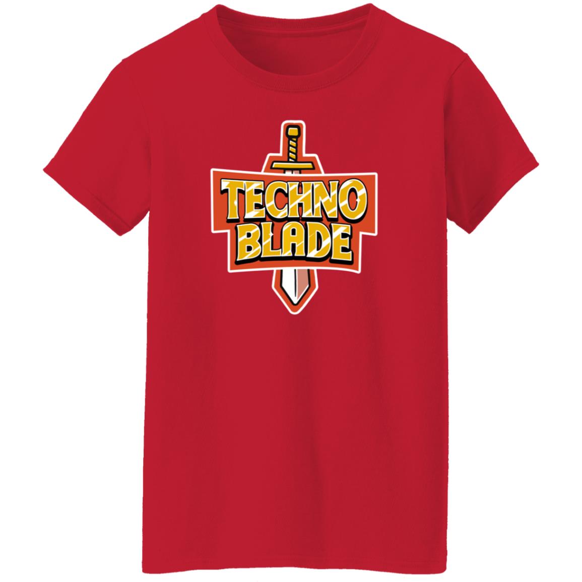 Technoblade Sword Shirt Techno Blade Merch - Teechipus